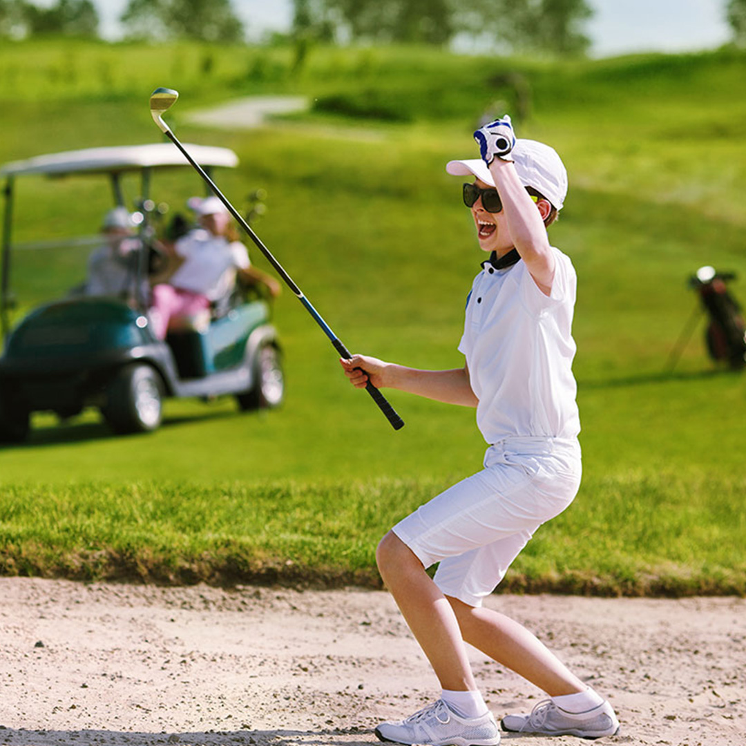 A 4-week golf training program for children ages 7 to 17.