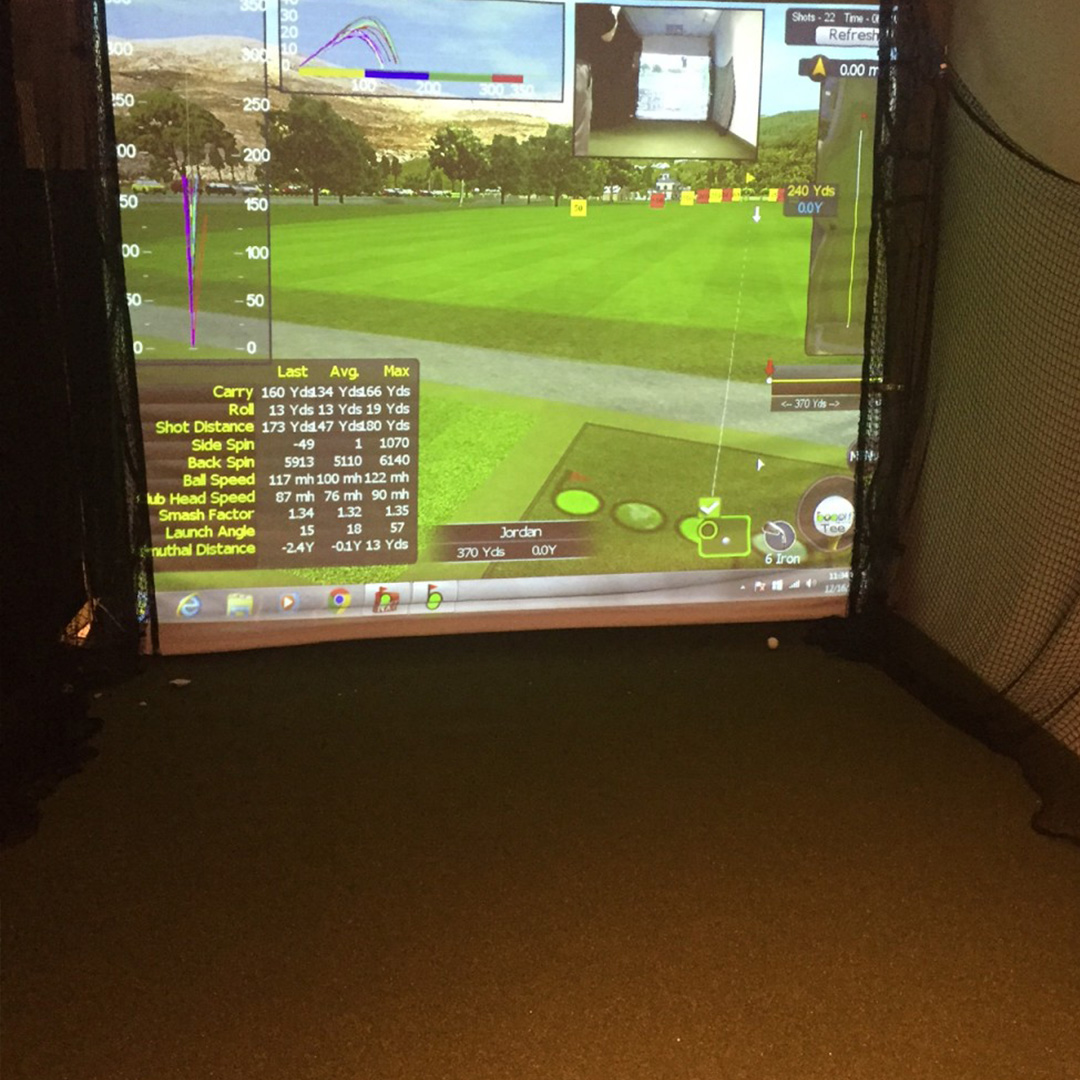 Indoor facilities for golf in boston